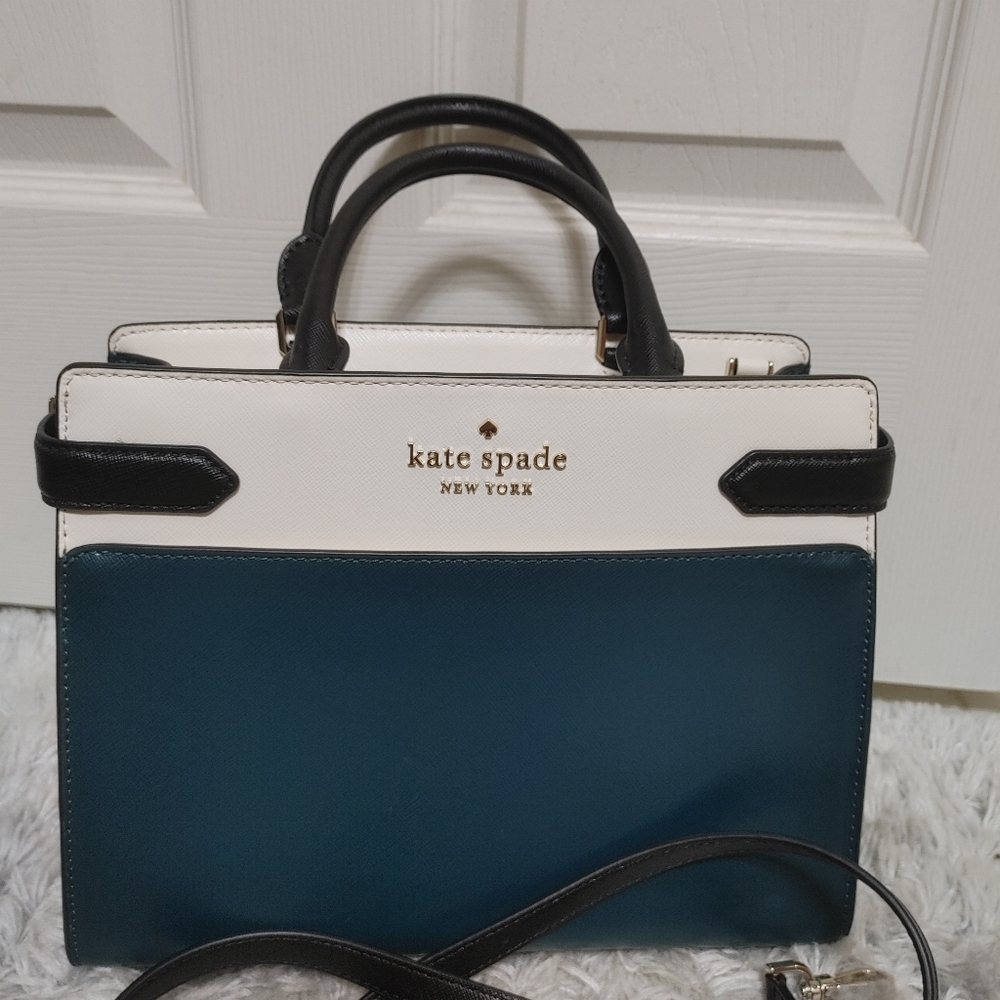 Kate Spade Staci Satchel with wallet - Picture 10 of 11